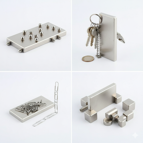 100x50x10 mm, K��eli Neodyum M�knat�s, G��l� Magnet, (Boy:100mm, En50mm, Kal�nl�k:10mm)