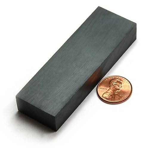 74x25x15 mm, Köşeli Ferrit Mıknatıs, Seramik, Oksit, Kömür Magnet (Boy:74mm, En:25mm, Kalınlık:15mm)