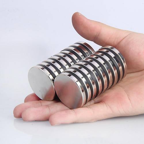 40x5 mm, Yuvarlak Neodyum Mıknatıs, Güçlü Magnet, (Çap: 40 mm, Kalınlık: 5 mm)