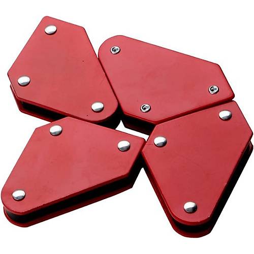 4'l� Set M�kna�sl� Manyetik G�nye,  A��l� Kaynak Tutucu M�knat�s