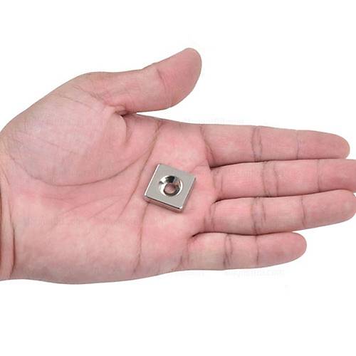 20x20x5 mm, Keli, Haval, Neodyum Mknats, Gl Magnet, (Boy:20mm, En:20mm, Kalnlk:5mm)
