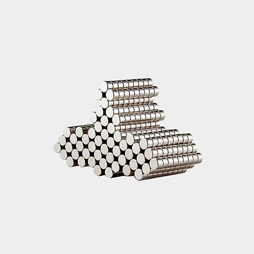 5x4 mm, Yuvarlak Neodyum M�knat�s, G��l� Magnet, (�ap: 5 mm, Kal�nl�k: 4 mm)