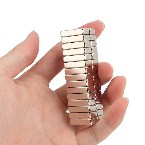 20x10x5 mm, Keli, Haval, Neodyum Mknats, Gl Magnet, (Boy:20mm, En:10mm, Kalnlk:5mm)