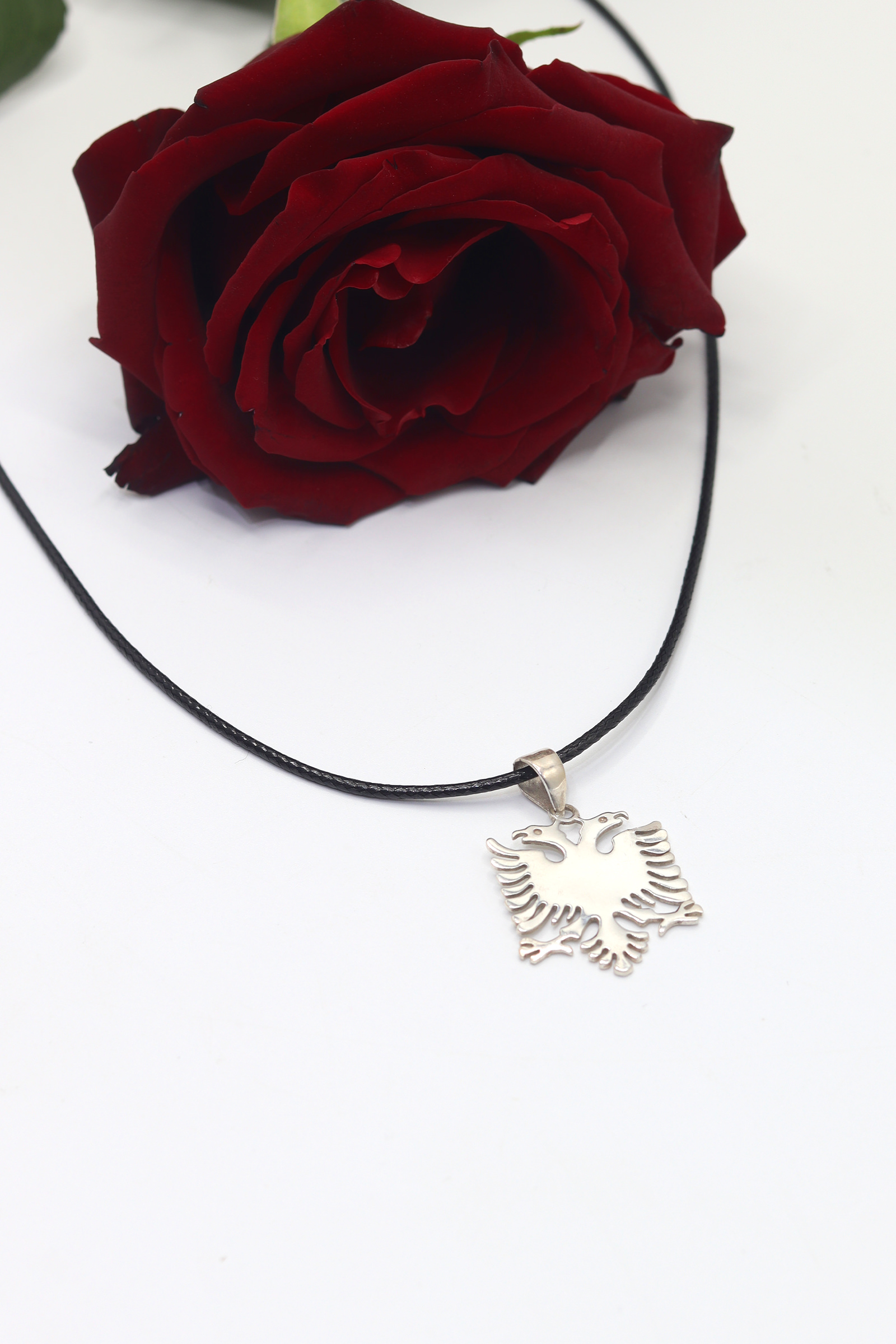 Arnavut Kartalı 925 Ayar Gümüş Erkek Kolye 201023622