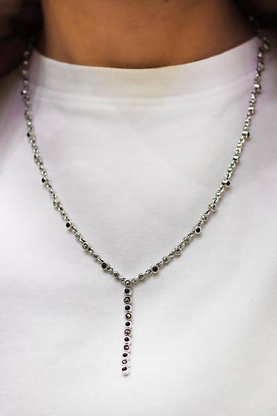 Oniks Ta�l� Su Yolu Model Markazit Ta�l� G�m�� Kad�n Gerdanl�k 201024293