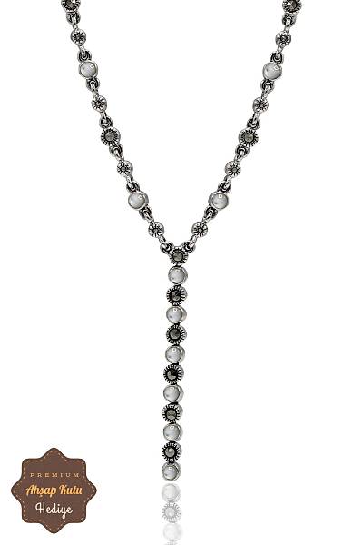 Sedef Ta�l� Su Yolu Model Markazit Ta�l� G�m�� Kad�n Gerdanl�k 201024294