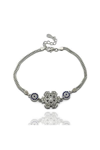 Kartanesi Model Zirkon Bayan G�m�� Bileklik