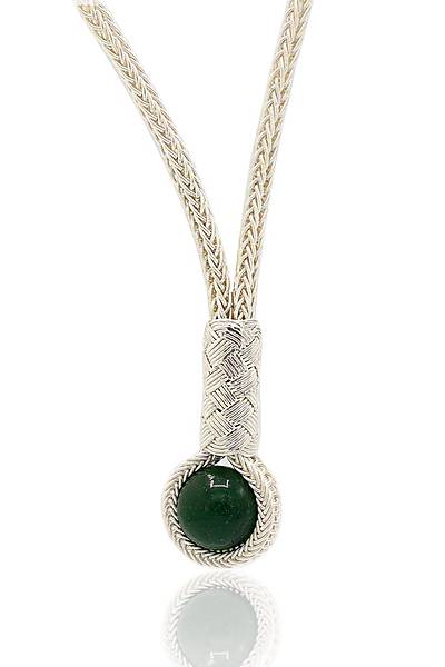 Z�mr�t Ta�l� 1000 Ayar Kazaziye G�m�� Gerdanl�k Kad�n Kolye 201024114