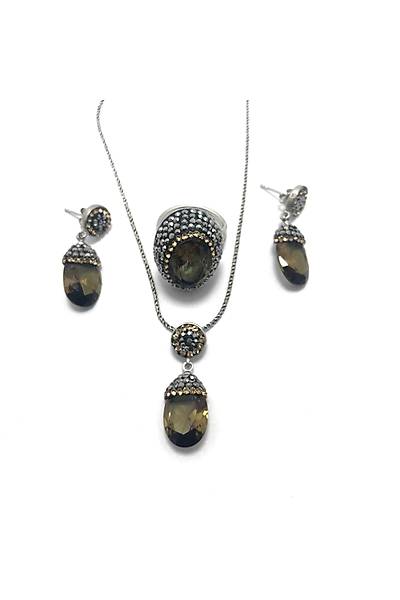Swarovski ve Zultanit Tal Gm Bayan l Set