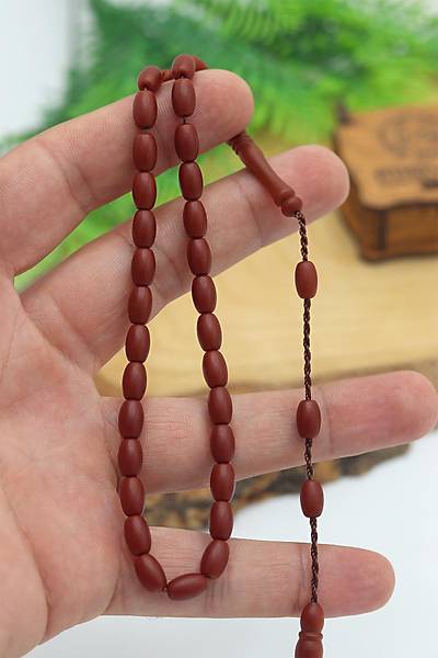 Kahverengi Sistem P�sk�ll� Arpa Kesim Fiber Tesbih 201024092