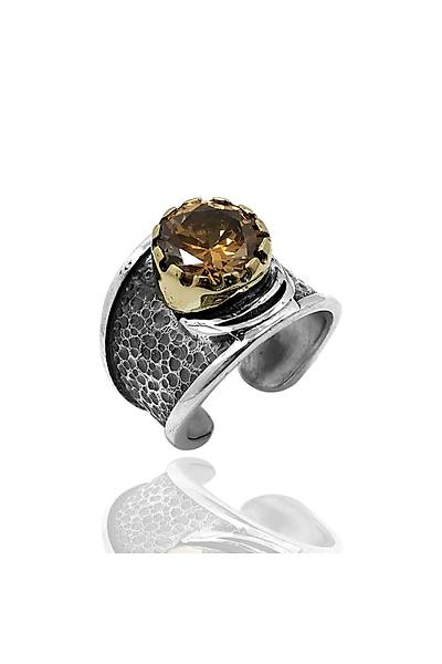 Sitrin Ta�l� �ekic D�vme Model Eli��ili�i Otantik Bayan G�m�� Y�z�k