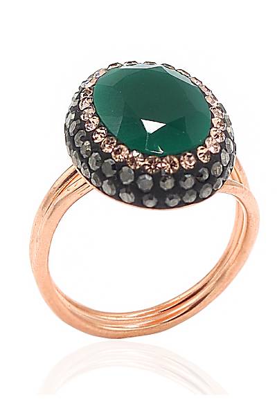 Zmrt ve Swarovski Tal 925 Ayar Bayan Gm l Set 201022359