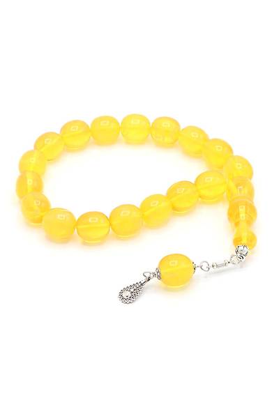 Sar� Hareli Yumurta Kesim Maskot Efe Boy Toz Kehribar Tesbih 201025403