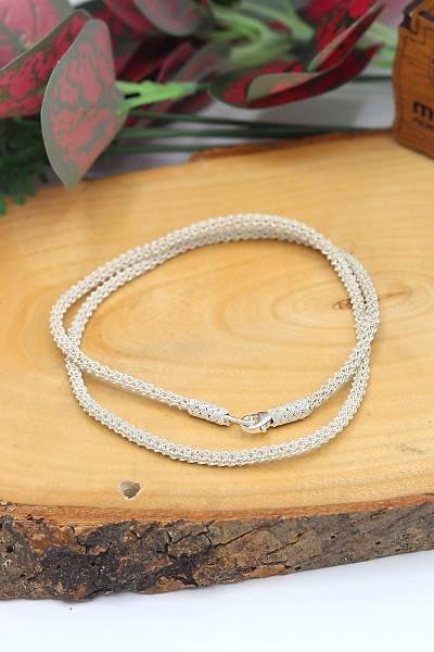 1000 Ayar Kazaziye Bayan G�m�� Zincir 201022731