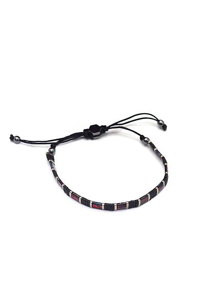 Deri ve Yakut Ta�l� Do�al Ta� Bay-Bayan Bileklik 201023651