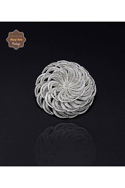 F�rt�na Model 925 Ayar G�m�� Saf S�per Telkari Kad�n Bro� 201024624