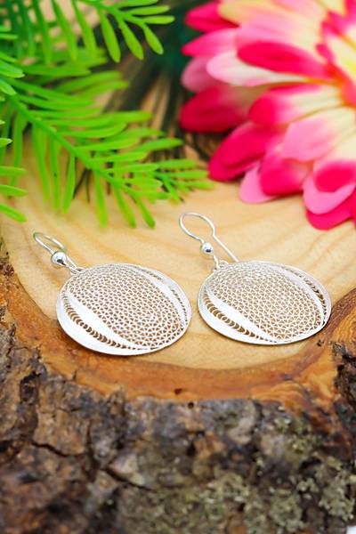 Karpuz Model Eli��ili�i Telkari G�m�� Bayan K�pe