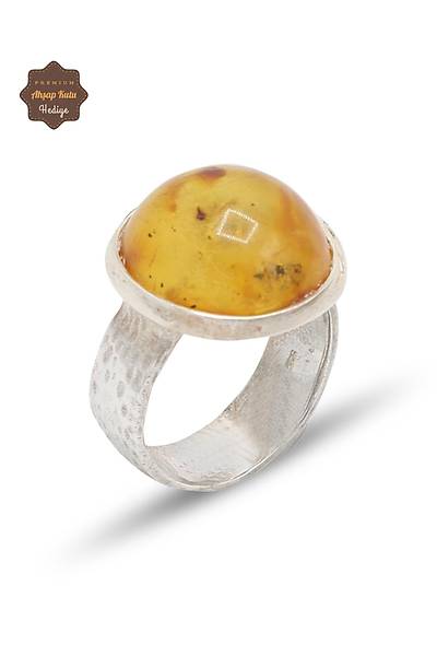 Orijinal Kehribar Ta�l� Sade Model G�m�� Kad�n Y�z�k 201024973