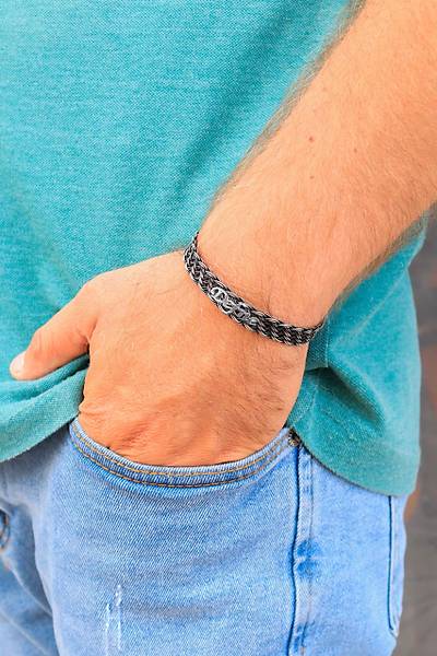 Ki�iye �zel �simli 1000 Ayar Kad�n ve Erkek Bileklik 201021282