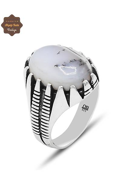 Havlit Ta�� Pen�e Model 925 Ayar G�m�� Erkek Y�z�k 201024808