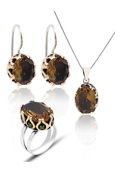 Zultanit Ta�l� El i�i Otantik G�m�� Kad�n ��l� Set 201024835