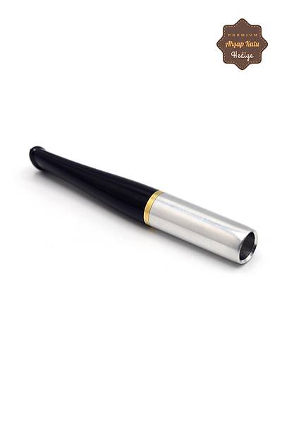 Siyah Metalik Renk G�l A�ac� Sade Sigara A��zl��� 201023896