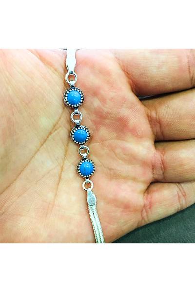 Firze Tal Yuvarlak Model 925 Ayar Gm Hasr bayan Bileklik