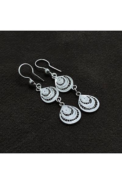 Damla Model El ���ili�i Telkari G�m�� Bayan K�pe