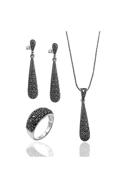 Damla Model Markazit Bayan G�m�� Tak� Seti