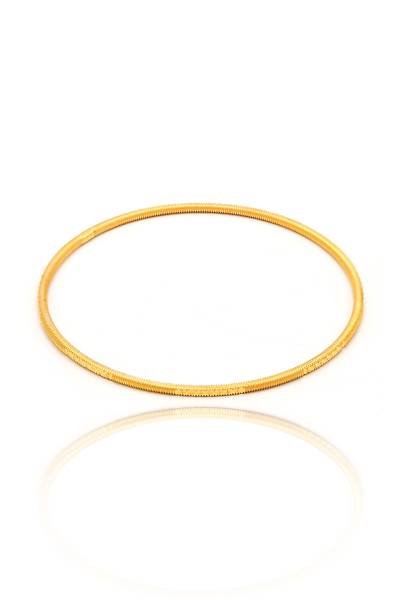 ��lemeli Alt�n Kaplama 925 Ayar G�m�� Kad�n Ajda Bilezik  201024328