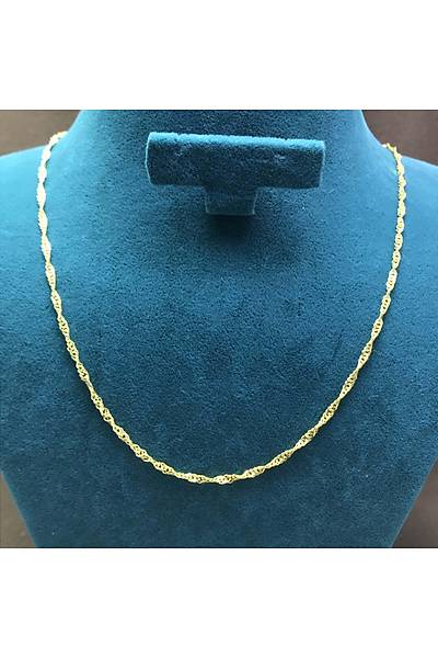 Singapur Model Alt�n Kaplama Bayan G�m�� Zincir