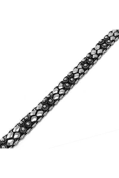 Ki�ni� Model Unisex 925 Ayar G�m�� Bileklik