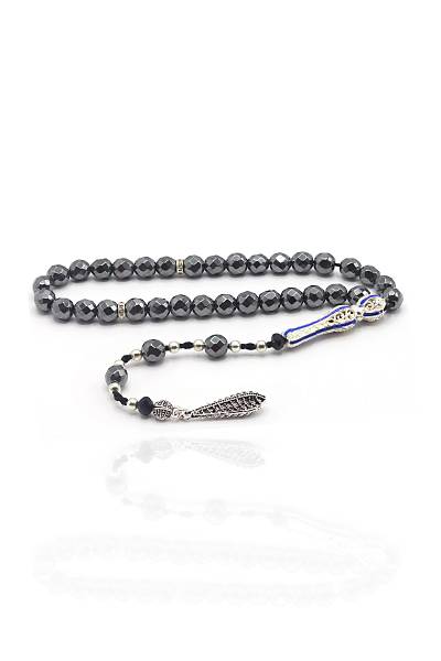 Hematit Ta�l� Kristal Kesim Do�al Ta� Tesbih 201023156