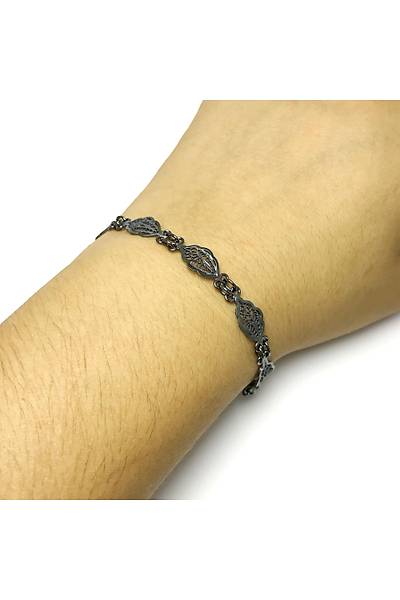 Y�resel Model Oksitli Telkari Bayan G�m�� Bileklik