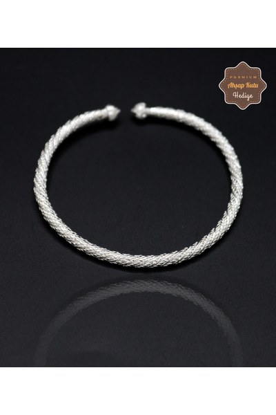 Y�resel Sarmal Desenli Model Telkari G�m�� Kad�n Bilezik 201024638