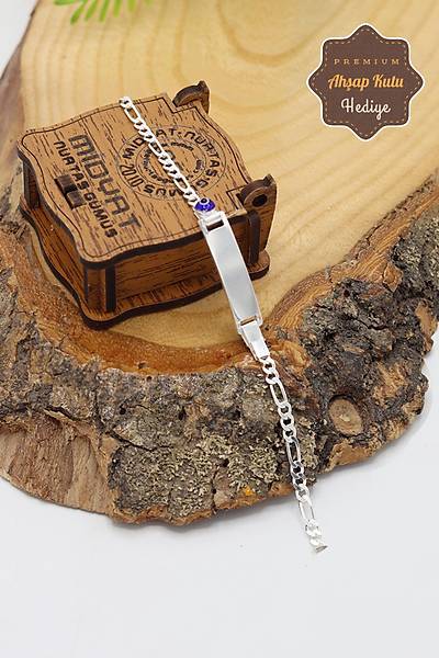 Laciver Nazarl�kl� Model 925 Ayar G�m�� �ocuk K�nyesi 201024612