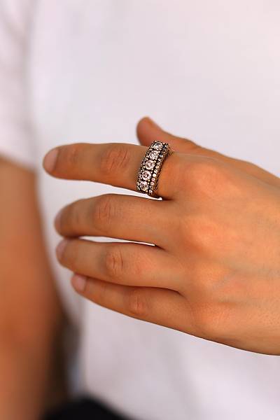 Zirkon Ta�l� Be�ta� Model Otantik Kad�n G�m�� Y�z�k 201024338