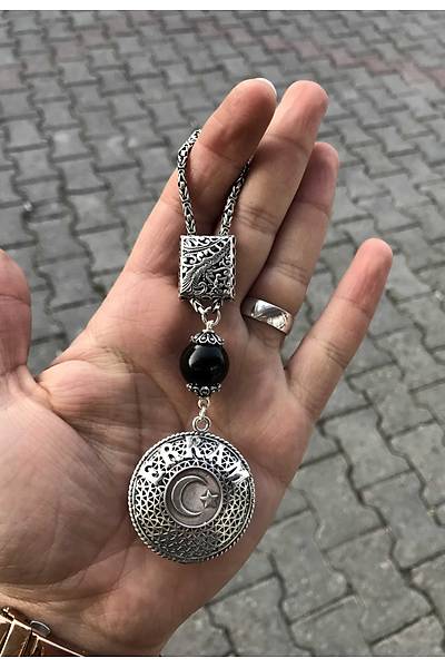 Ayy�ld�z Model �zel Tasar�m �simli G�m�� Anahtarl�k 201015037