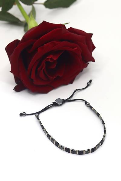 Deri ve Malahit Tal Doal Ta Bay-Bayan Bileklik 201023655