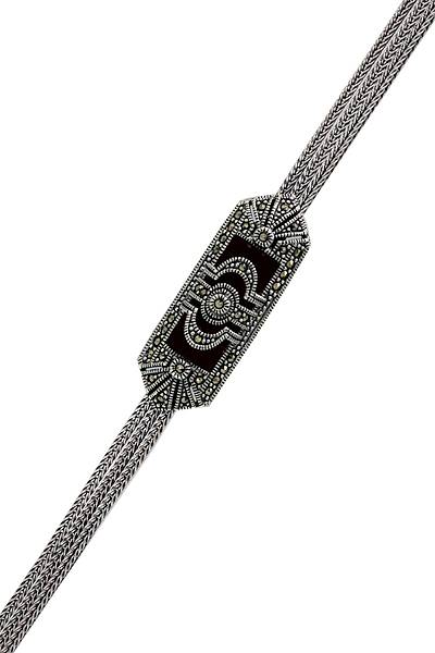 Oniks Ta�l� Artuklu Model Markazit Ta�l� G�m�� Kad�n Gerdanl�k 201024276