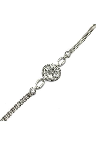 Kartanesi Model Zirkon Bayan G�m�� Bileklik