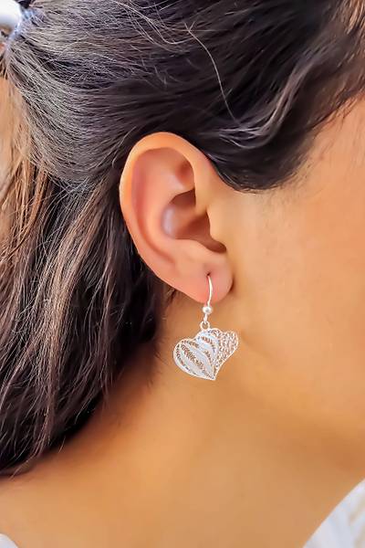 Kalp Model El ���ili�i Telkari G�m�� Bayan K�pe