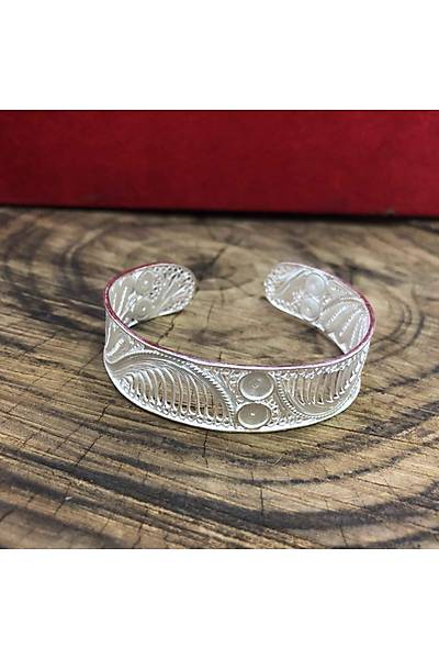 925 Ayar Gm El i Telkari Bayan Bilezik