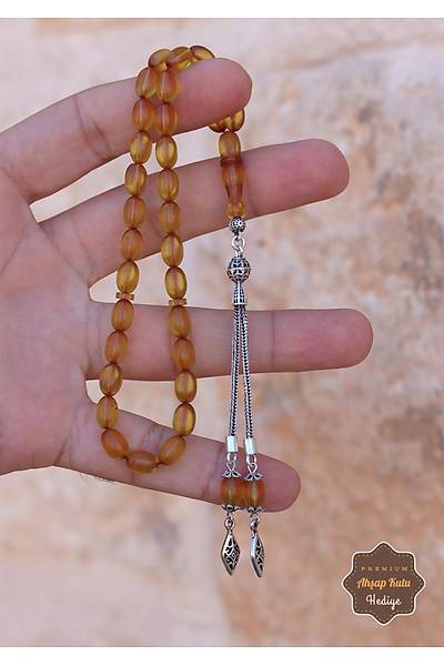 Sar Arpa Kesim Skma Kehribar Tesbih 201024702