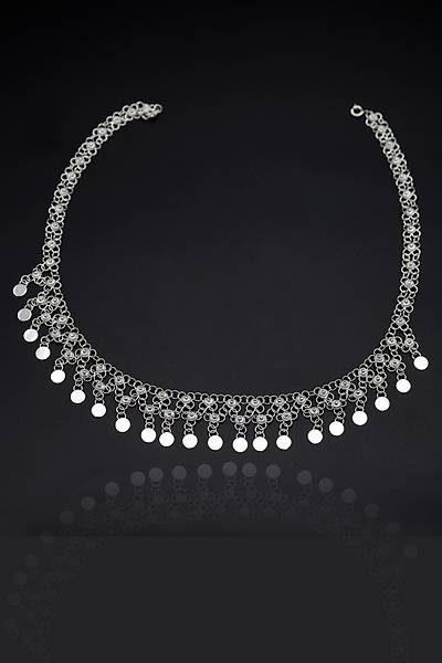 Tam 2 S�ral� Pullu Ki�ni� Model Telkari 925 Ayar G�m�� Gerdanl�k 201024781