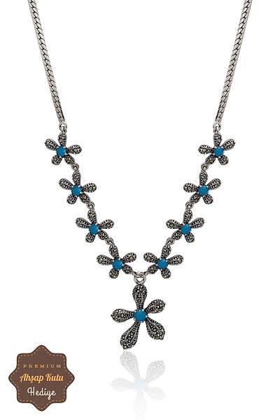 Firuze Ta�l� �i�ek Model Markazit Ta�l� G�m�� Kad�n Gerdanl�k 201024305