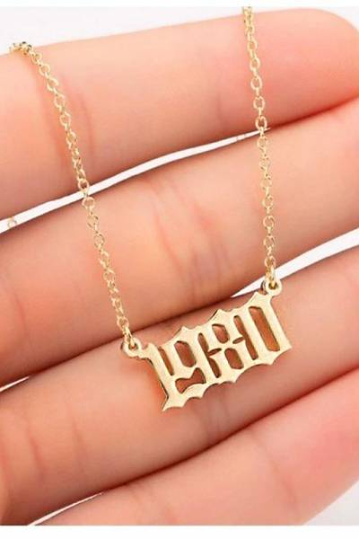 Ki�iselle�tirilebilir 925 Ayar G�m�� Tarih Kolye 201021982