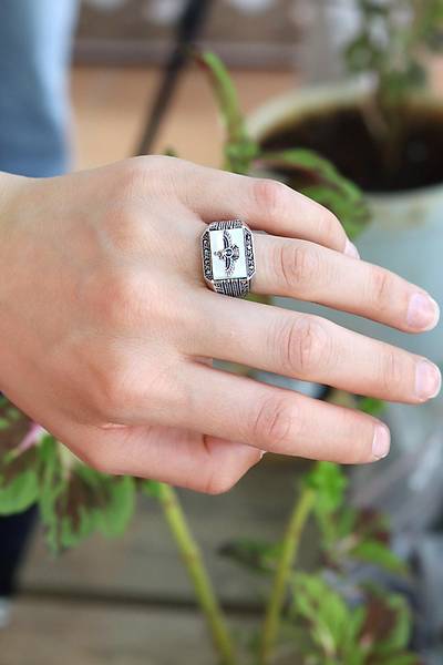 Sedef Tal Ahura Mazda Model 925 Ayar Gm Markazit Unisex Yzk 201024246