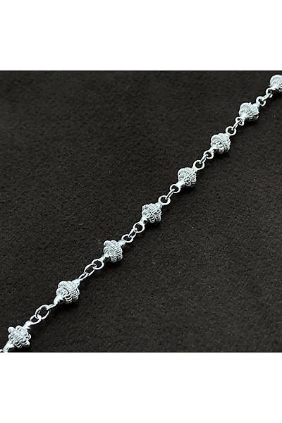 Ki�ni� Top Model 925 Ayar Telkari Bayan G�m�� Bileklik