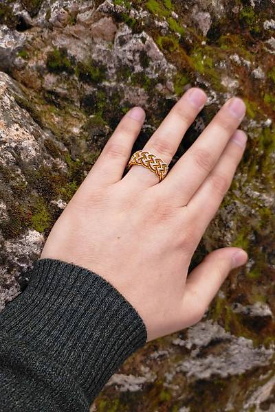 1000 Ayar G�m�� �rme Kazaziye Y�z�k (Unisex)